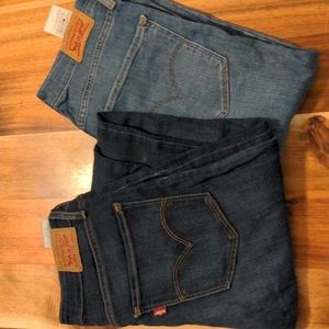 Levi jeans high waisted